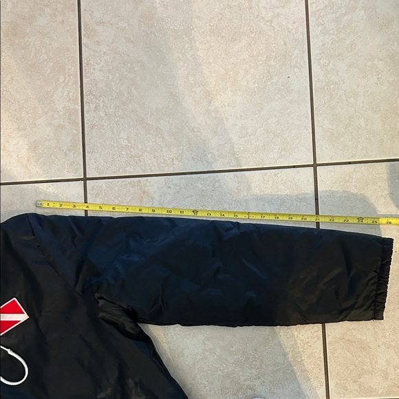 Swim, Surf, and Dive Hooded Parka with dive flag logo. Large. - Picture 8 of 8